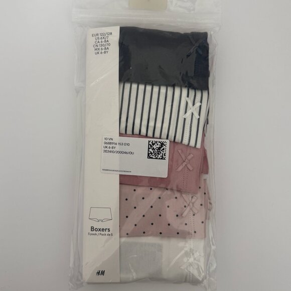 H&M Kids Girls Boxers / Boyshorts (NWT Never Opened) - Picture 1 of 5